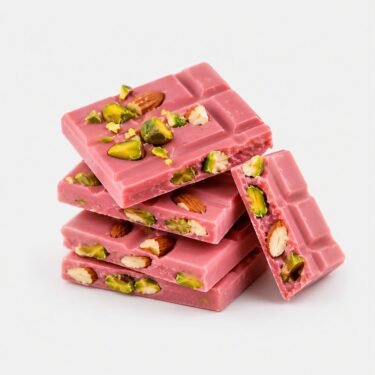 Barra Ruby con Almendras y Pistachos